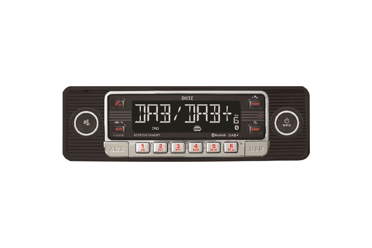 Autoradio stéréo DAB DSX-B710D avec Bluetooth® et commande vocale